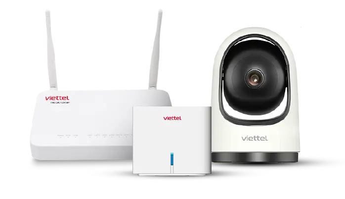 Modem WiFi 6 và Camera Viettel chính hãng lắp tại TPHCM